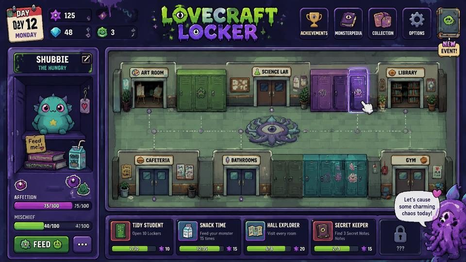 Lovecraft Locker 实机画面 演示图 6