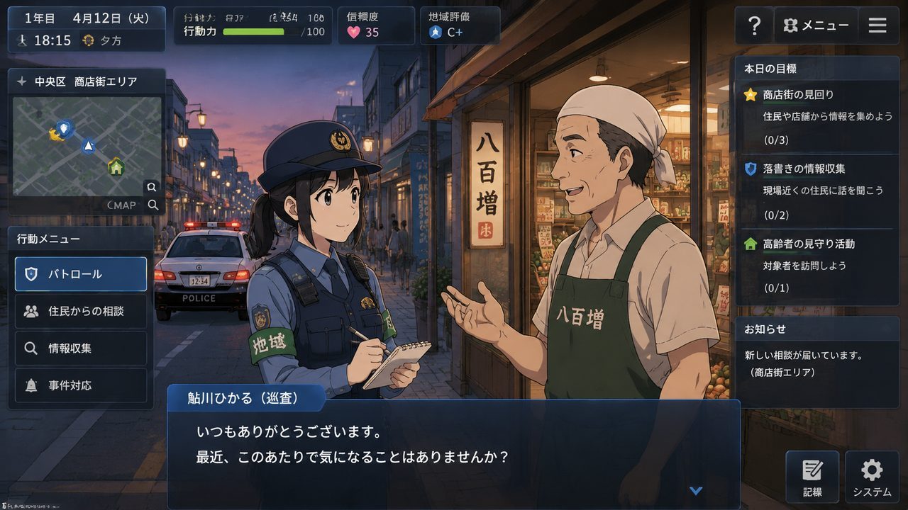 极道无赖EX 女警鮎川光 攻略要点 画面